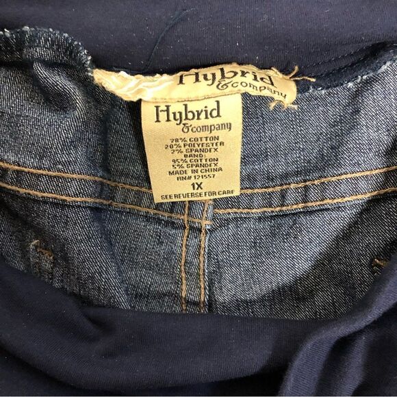 Hybrid Company Maternity Jeans Size 1X - Picture 4 of 6